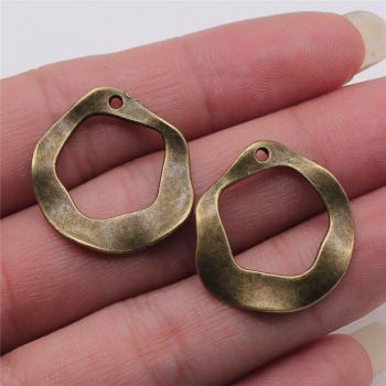 WYSIWYG 10pcs 24x25mm Earring Connectors for Jewelry Making