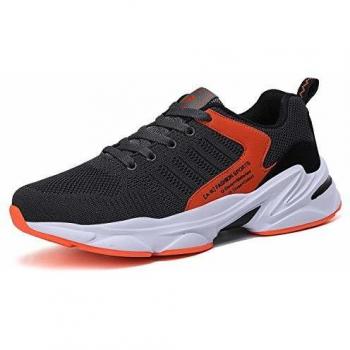 AX BOXING Women's Multisport Shoes for Running and Walking, Black, Size 4-11