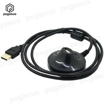 Docking‑Extension‑Kabel 1,5 m – USB 2.0, 4,5 mm OD (Weiblich)