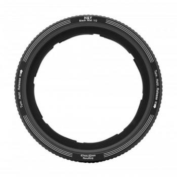 H&Y Revoring Gray Graduated Filter 67-82mm Black Mist 1/2