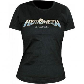 Skyfall Logo Black T‑Shirt for Women – XXL