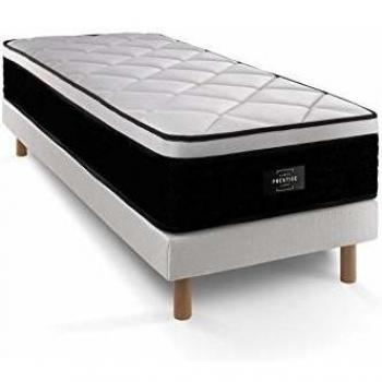 Matelas Suite 90x190 Ressorts ensachés, mémoire de Forme 5 Zones