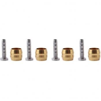 MUQZI 4 Pairs Road Bike Brake Olive Insert
