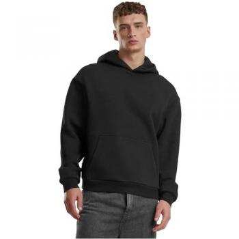 Felpa con Cappuccio Fluffy Urban Classics Nero 5XL