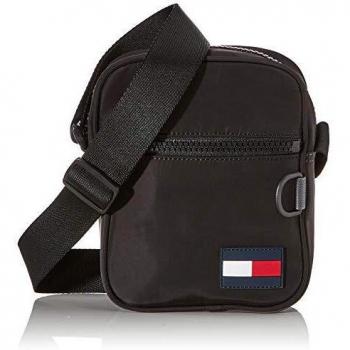 Tommy Hilfiger Mini Reporter, Sac à bandoulière homme, Noir