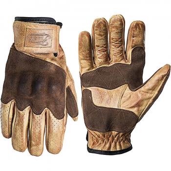 Guanti Pelle Moto Fuel Rodeo Giallo 3XL