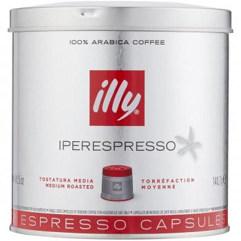 Illy Classic Roast Iperespresso Coffee 21 Capsules (Pack of 2)