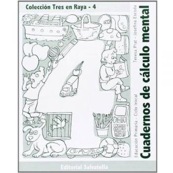 Tres en raya 4: Primaria 2-ciclo inicial (Tapa blanda).