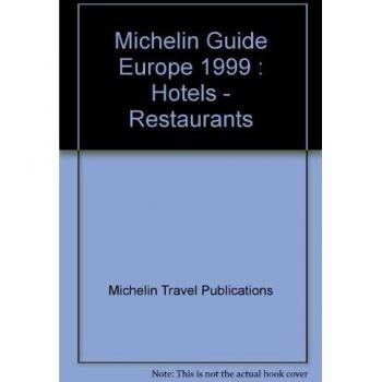 Michelin Red Guide 1999 Europe