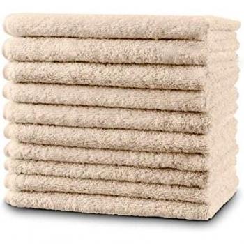 Set asciugamani per ospiti Twinzen 10 unità beige