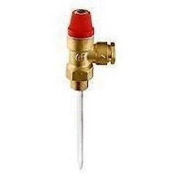 Caleffi 309 ½” Ø15 10 bar – soupape sécurité temp et pression
