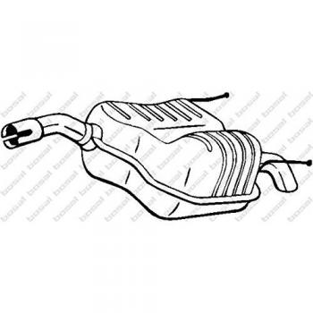 Suppresorino Posteriore Bosal 185-007