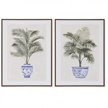 Palm Tree Pair – Colonial Style, 60x80cm