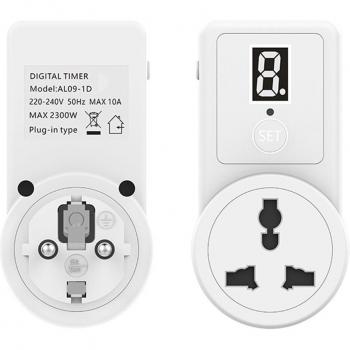 Digital Timer Power Socket with Auto Shut Off