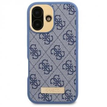 Cover Smartphone Blu MagSafe per iPhone 16 Pro Max 6,9” – Logo Plate