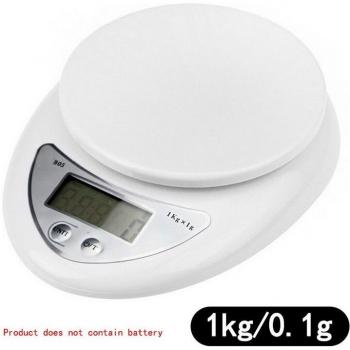 Digital Kitchen Scale 3 kg con LED
