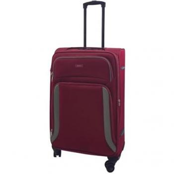 Medium Size Infinity Leather 8-Wheel Luggage