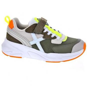 Zapatillas Deportivas Munich Mini Track VCO 93 Niños Verde Caqui Talla 35 EU