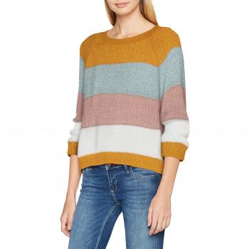 Only Onlmalone Suéter de Rayas L/s CC Knt, suéter para Mujer