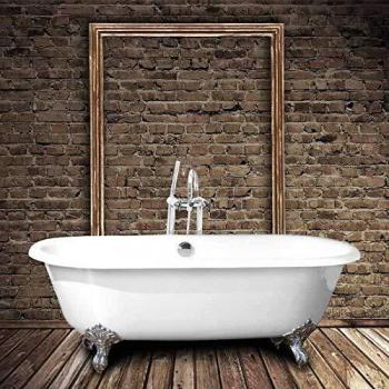 Plymouth Gusseisen Badewanne in Weiß von ROGIER&MOTHES