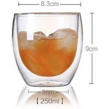 Juegos de Tazas de Vidrio para Bebidas Frías y Calientes