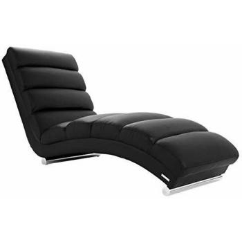 Fauteuil Contemporain Miliboo Noir TAYLOR
