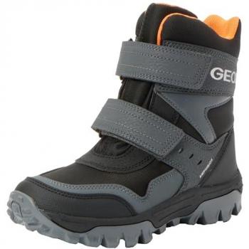 Geox Black Himalaya ABX Booties for Boys 30 EU