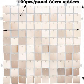Pneumatic Sequin Wall Decor