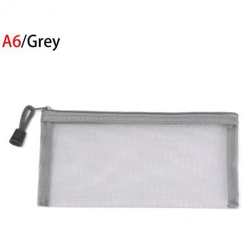 Zippered Pencil Case with Mesh