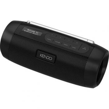 Soundmaster FUR6005 Digitalradio – Uhr mit 4‑Kanälen, Schwarz, Bluetooth