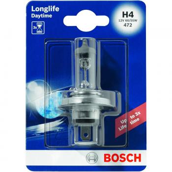 Ampoule de phare BOSCH H4 Longlife Daytime 12V, 60/55W