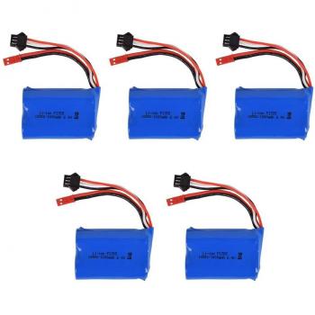 6.4V 1000mAh Li-ion Battery with JST-2P Connector for Wltoys