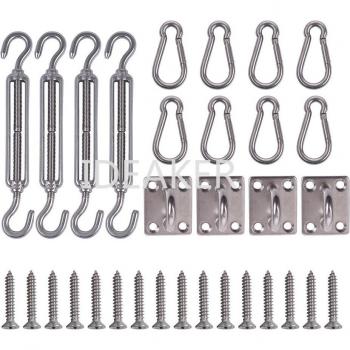 5 Inch Stainless Steel Sun Shade Sail Mounting Hardware