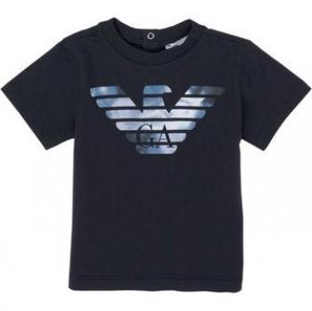 T-shirt bleu pour garçon Emporio Armani 6HHTA9-1JDXZ-0920