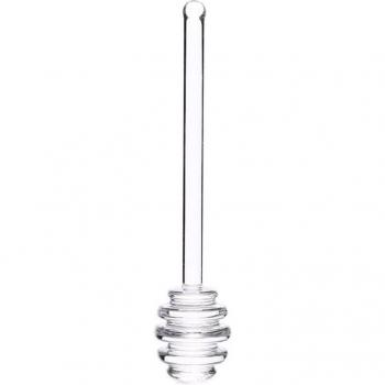 Glass Honey Spoon 15 cm Long Handle