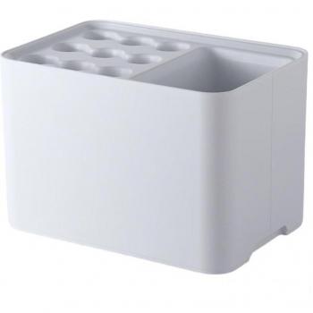 15-Grid Free Standing Umbrella Storage Basket with Drip Tray