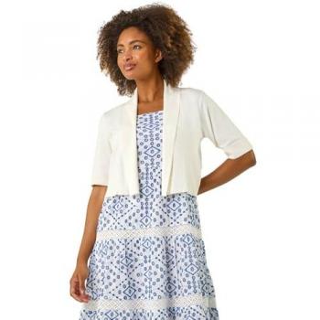 Bouton Chic Romani – Echarpe Crème et Col