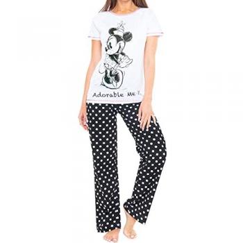 Pantalon de Pyjama Minnie Mouse Noir pour Femmes