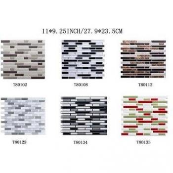 Oil-Proof 3D Crystal Tile Wall Decals