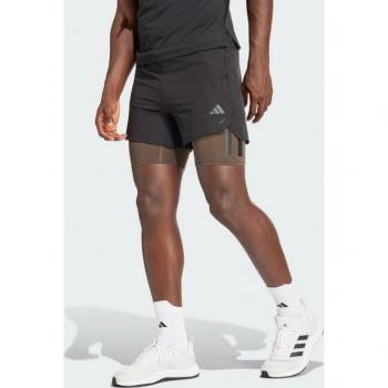 Short Adidas 2 en 1 Power Workout Negro XS para Hombre