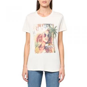 T-Shirt Imprimé Frontal XS