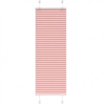 VidaXL Estampa Rosa Plissada 40×150 cm – Poliéster