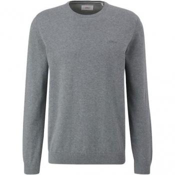 S.Oliver Strickpullover mit Crew-Neck