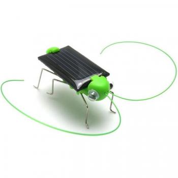 4*1.8 cm Solar-Powered Grasshopper Model for Kids