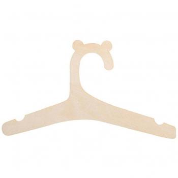 Soporte de Ropa de Madera para Niños