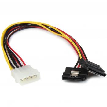 StarTech.com 4-Pin Molex to 2x SATA Power Splitter