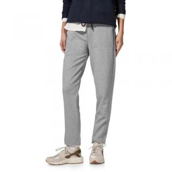 Jogger Pants CECIL, Damen, Gr. L, Länge 28, grau (mineral grau melange)