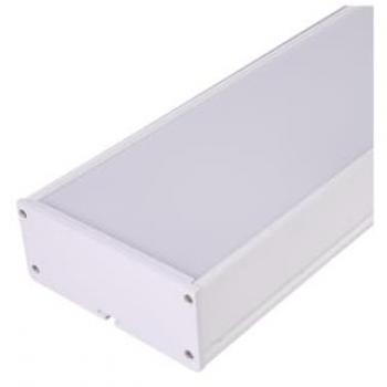 Bande Linéaire Éco 32W 1180x100mm 4200K IP20 Cadre Blanc