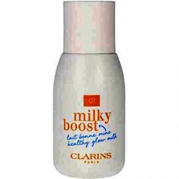 Clarins Milky Boost Healthy Glow Foundation 50ml – 01 Milky Cream