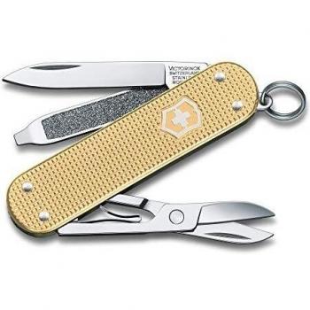 MM58 Victorinox Classic Multiuso con Guance Alox Champagne Oro (Limited 2019)